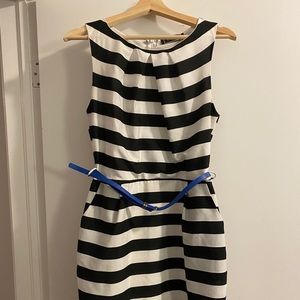 Seven Sisters Bold Striped Dress w/Pockets